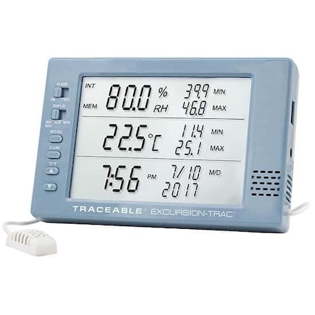 Digi-Sense Traceable Excursion-Trac Thermohygromete 98767-14